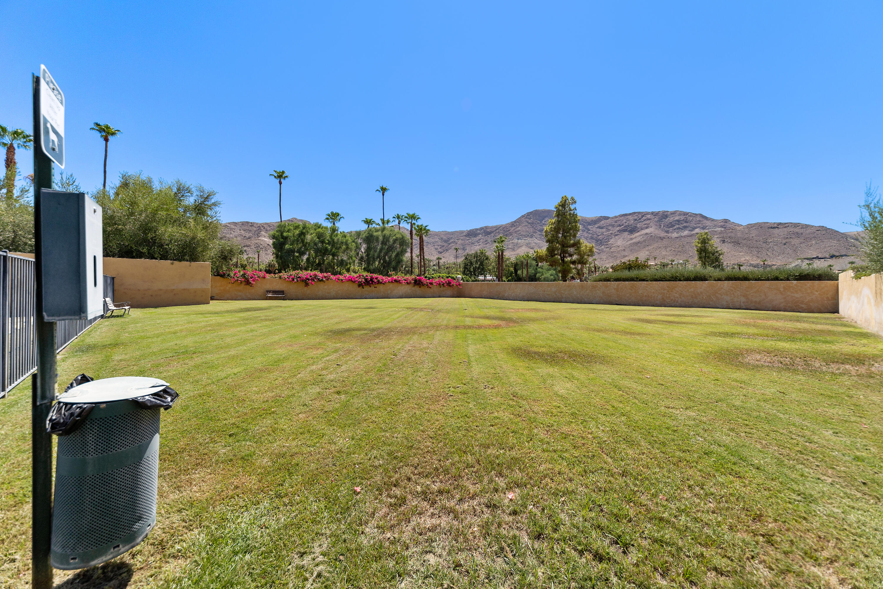 217 Via Veneto Rancho Mirage, CA 92270 - Photo 64 of 66 a view of a yard with an ocean view