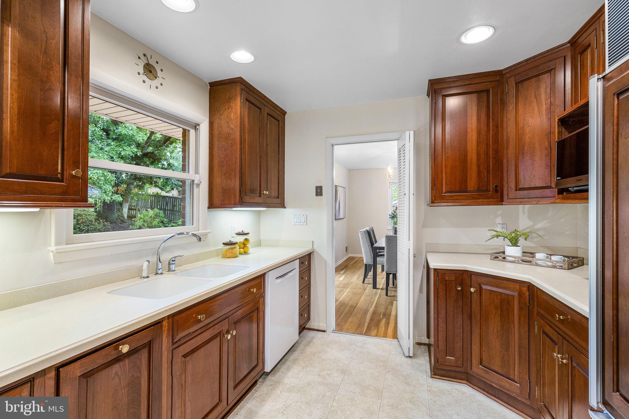 7809 Greeley Boulevard Springfield, VA 22152 - Photo 20 of 52 Updated kitchen with ample solid wood cabinets