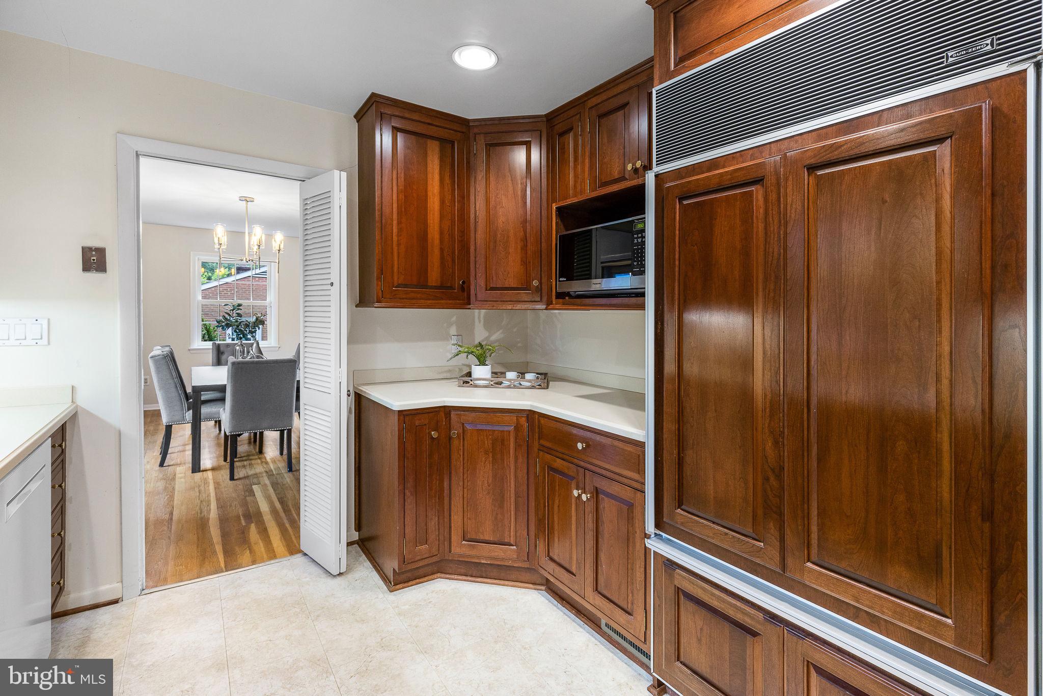 7809 Greeley Boulevard Springfield, VA 22152 - Photo 21 of 52 Updated kitchen with ample solid wood cabinets