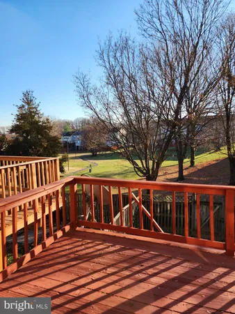 a view of a house with a deck