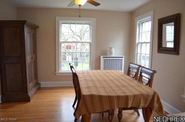 3304 Chalfant Road Cleveland, OH 44120 - Photo 5 of 17 Formal dining room with wood floors and natural light.