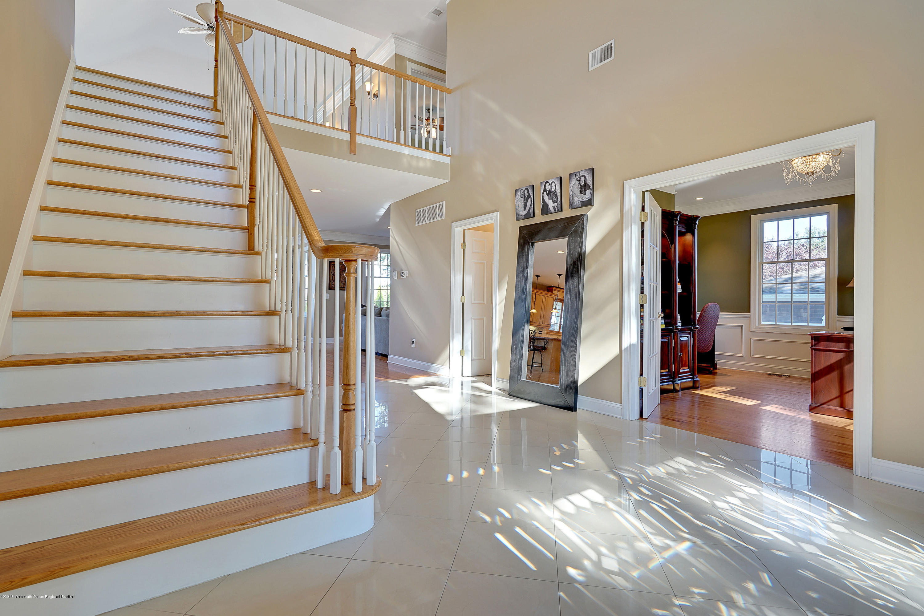 3305A River Road, Unit B Point Pleasant, NJ 08742 - Photo 5 of 56 a view of entryway and hall with wooden floor