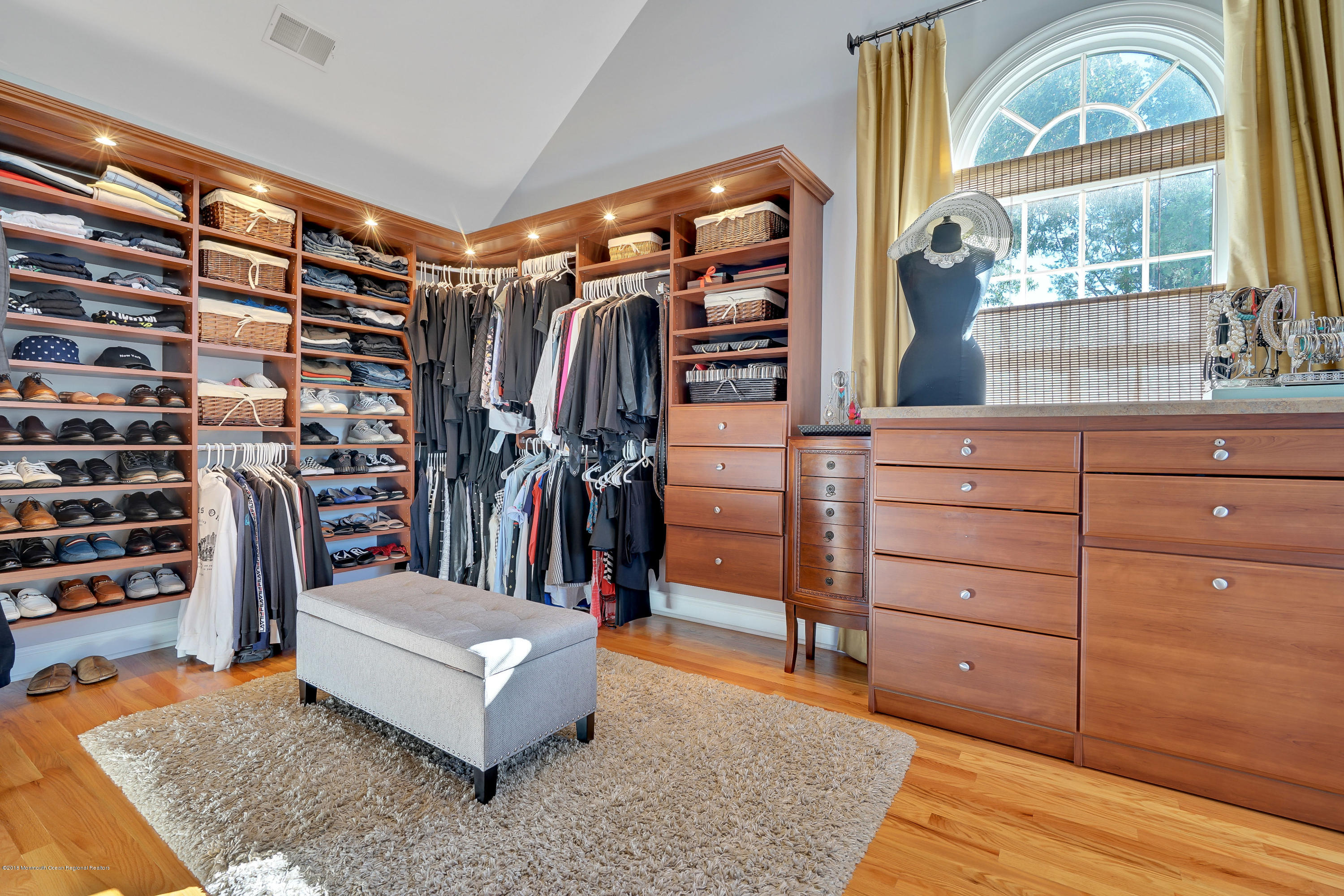 3305A River Road, Unit B Point Pleasant, NJ 08742 - Photo 45 of 56 a view of walk in closet with clothes and shoes