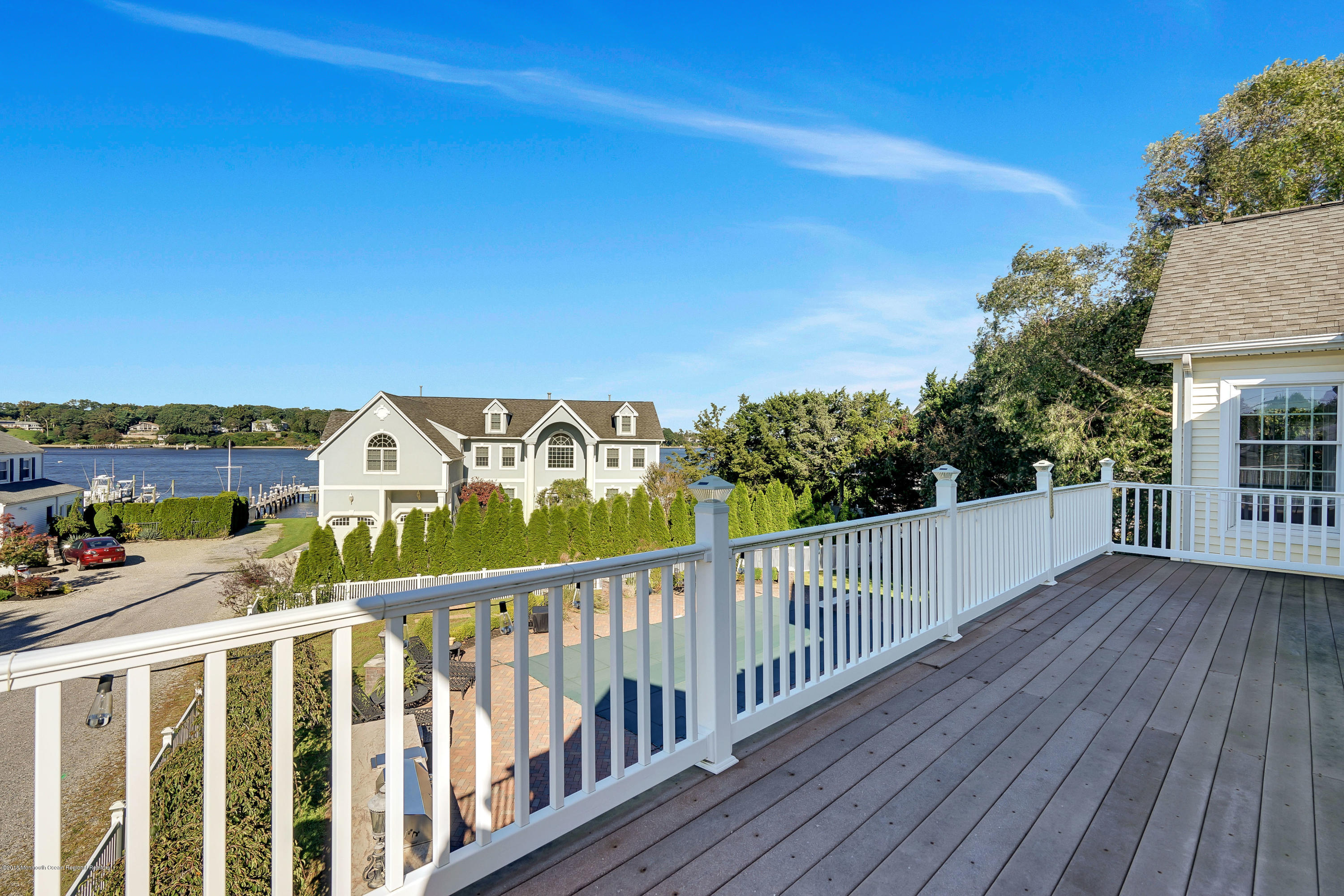 3305A River Road, Unit B Point Pleasant, NJ 08742 - Photo 47 of 56 a view of a balcony with an outdoor space