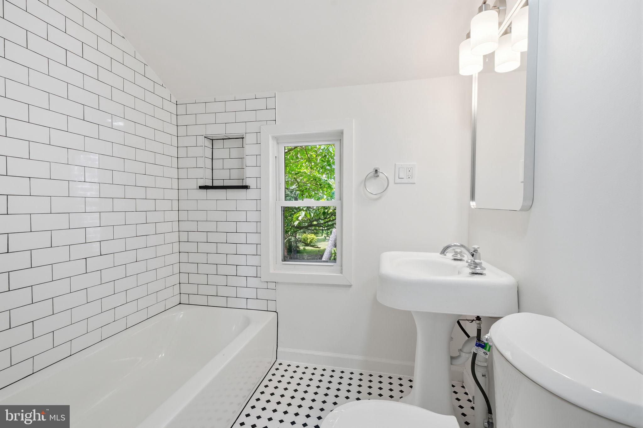 124 Cedar Road Riegelsville, PA 18077 - Photo 26 of 50 Bright and airy modern bathroom retreat.