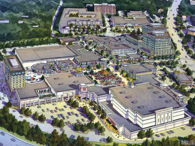 North Hills, just a few hundred yards from Ramblewood offers 26 restaurants, 90 shops, Harris Teeter grocery store, drug store, dry cleaners, tailor, 14-screen cinema - even a Target and 3 Starbucks!
