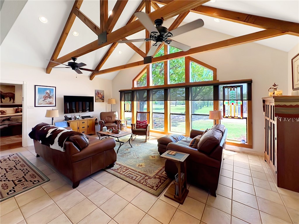 10794 Farm To Market 2159 Calvert, TX 77837 - Photo 2 of 46 Living room with floor to ceiling windows