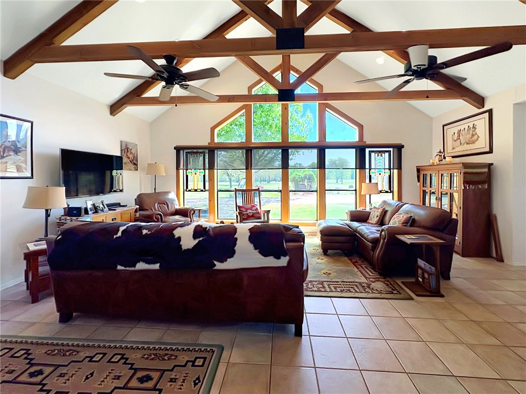 10794 Farm To Market 2159 Calvert, TX 77837 - Photo 3 of 46 Living room with a great view