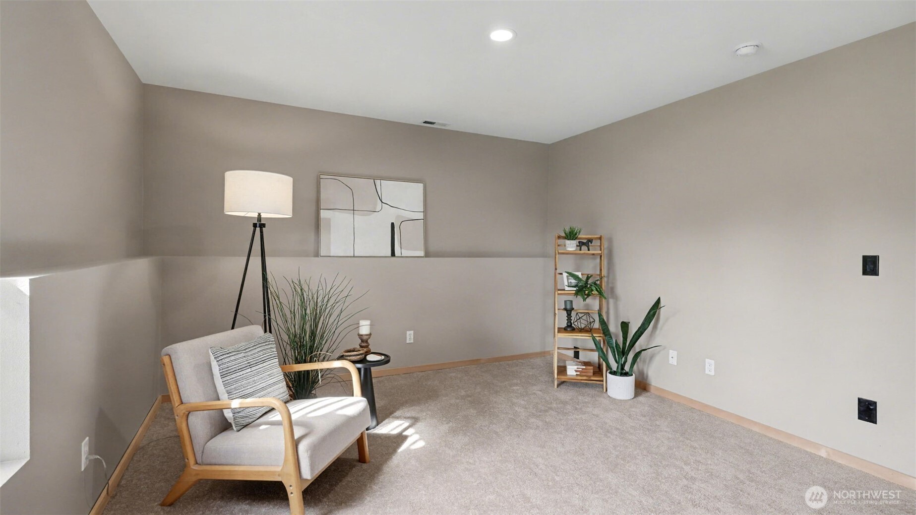 132 76th Place Southwest Everett, WA 98203 - Photo 30 of 36 a living room with furniture and a potted plant