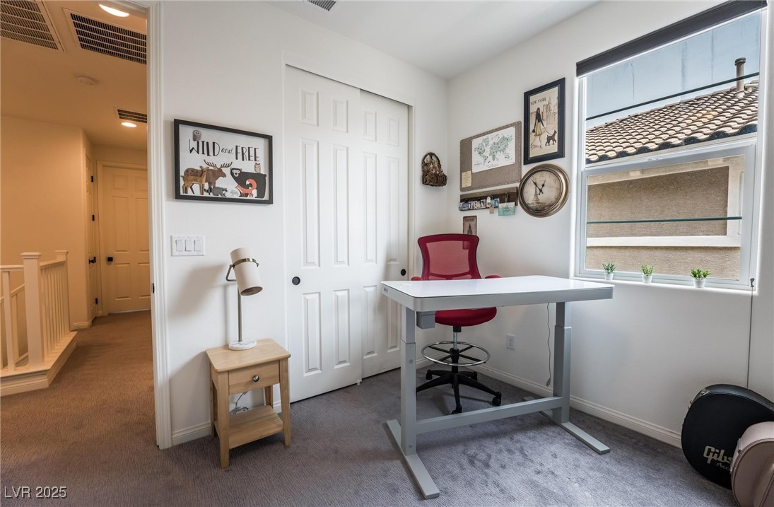 128 Kimberlite Drive Henderson, NV 89011 - Photo 24 of 55 Carpeted office featuring baseboards
