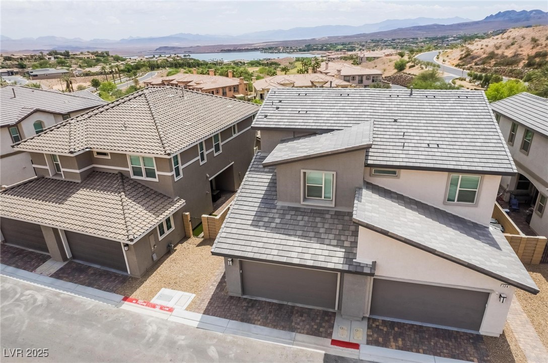 128 Kimberlite Drive Henderson, NV 89011 - Photo 36 of 55 Aerial perspective of suburban area with mountains