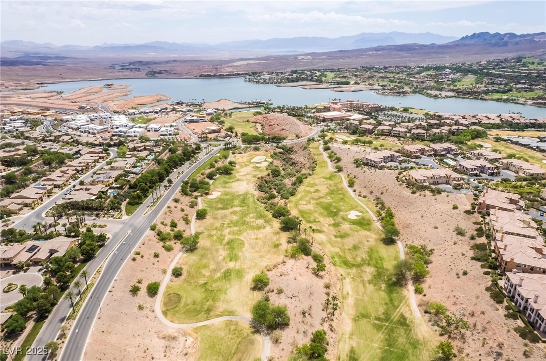 128 Kimberlite Drive Henderson, NV 89011 - Photo 49 of 55 Aerial overview of property's location featuring nearby suburban area and a water and mountain view