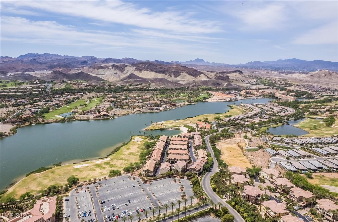 128 Kimberlite Drive Henderson, NV 89011 - Photo 51 of 55 Aerial overview of property's location with a water and mountain view
