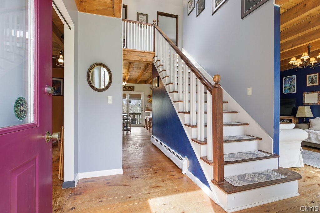 4017 E Road Cazenovia, NY 13035 - Photo 2 of 43 Step inside the front entrance the workmanship is