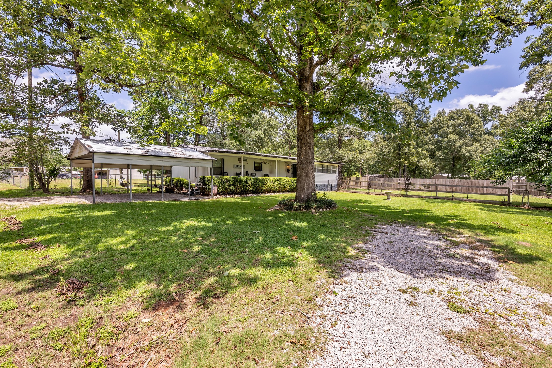 188 Chrissy Lane Trinity, TX 75862 - Photo 23 of 25 a view of a house with a big yard