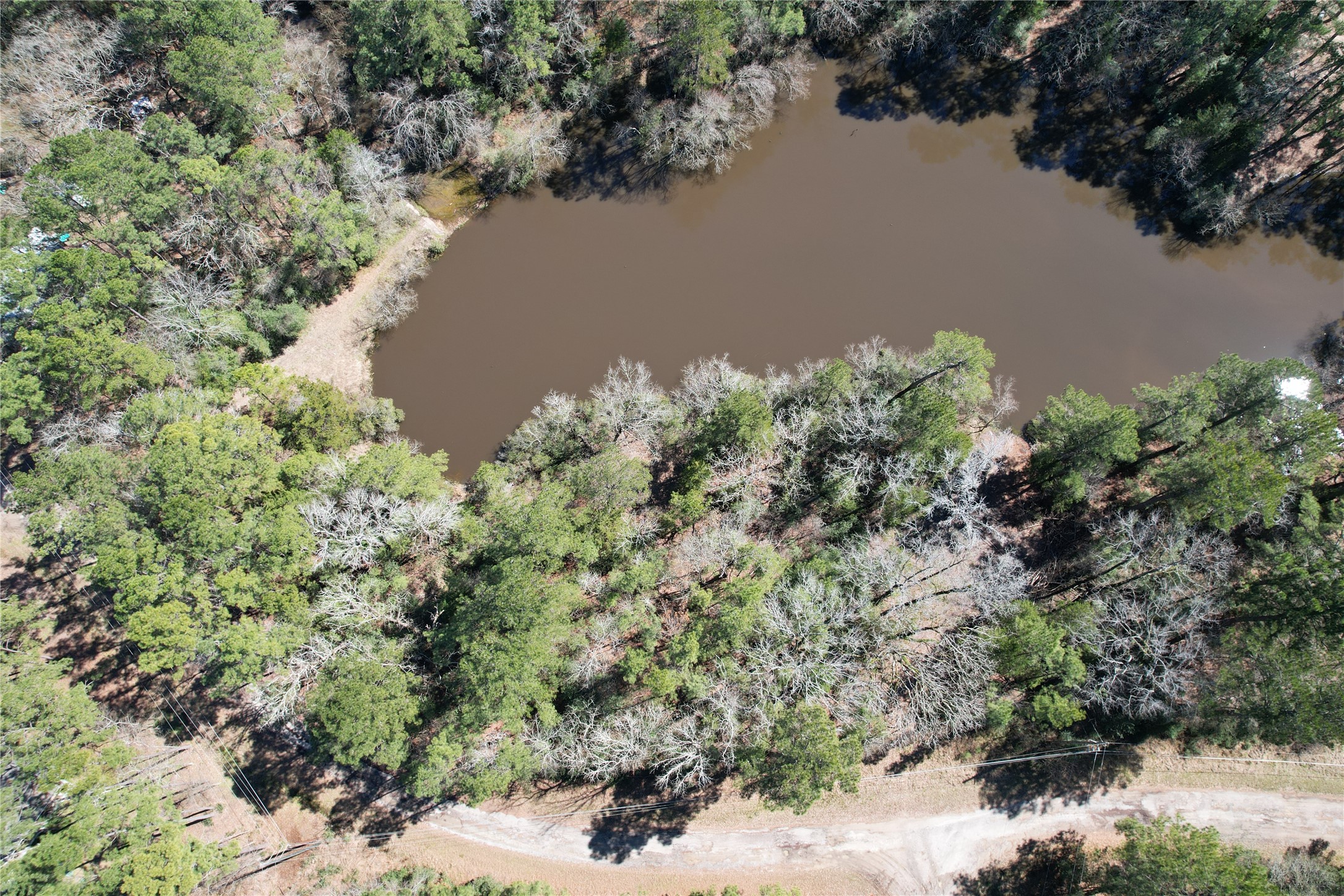 Lot 68 Hidden Lane Trinity, TX 75862 - Photo 24 of 26 an aerial view of a house with a yard and lake view