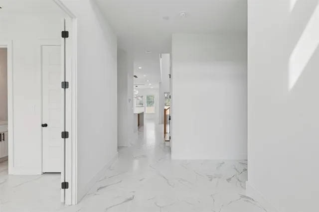 a view of a bathroom with a shower