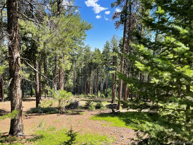 a view of an outdoor space and a yard