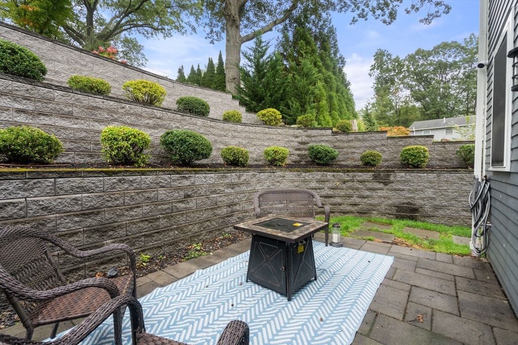 577 Baker Street, Unit 577 Boston, MA 02132 - Photo 17 of 22 a view of a yard with plants