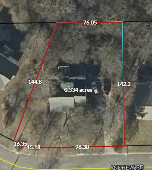 172 Andrew Road Ringgold, GA 30736 - Photo 49 of 49 aerial dimensioned