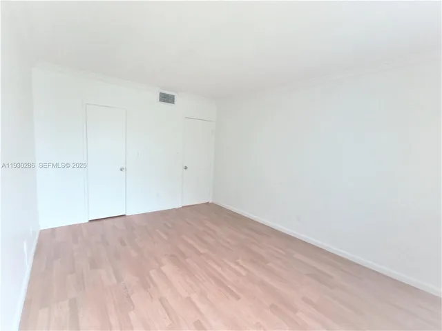 a view of empty room