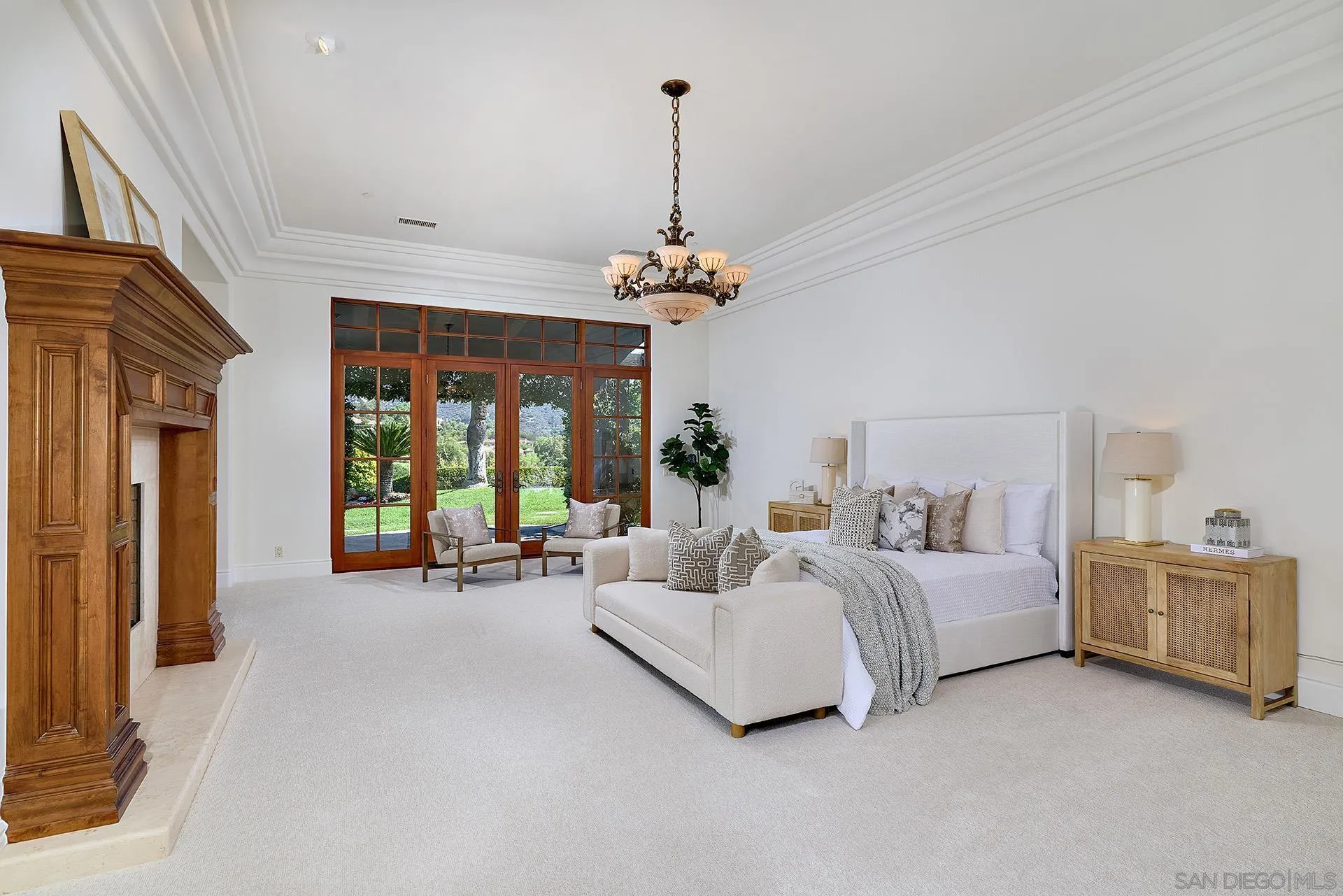 14155 Biscayne Place Poway, CA 92064 - Photo 27 of 56 a living room with furniture and a chandelier