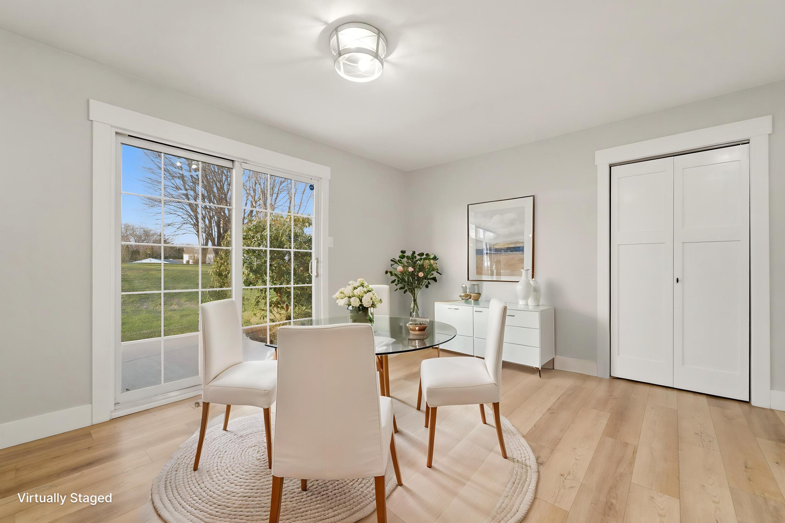 579 Fargo Road Westville, IN 46391 - Photo 6 of 35 a view of a dining room with furniture window and wooden floor