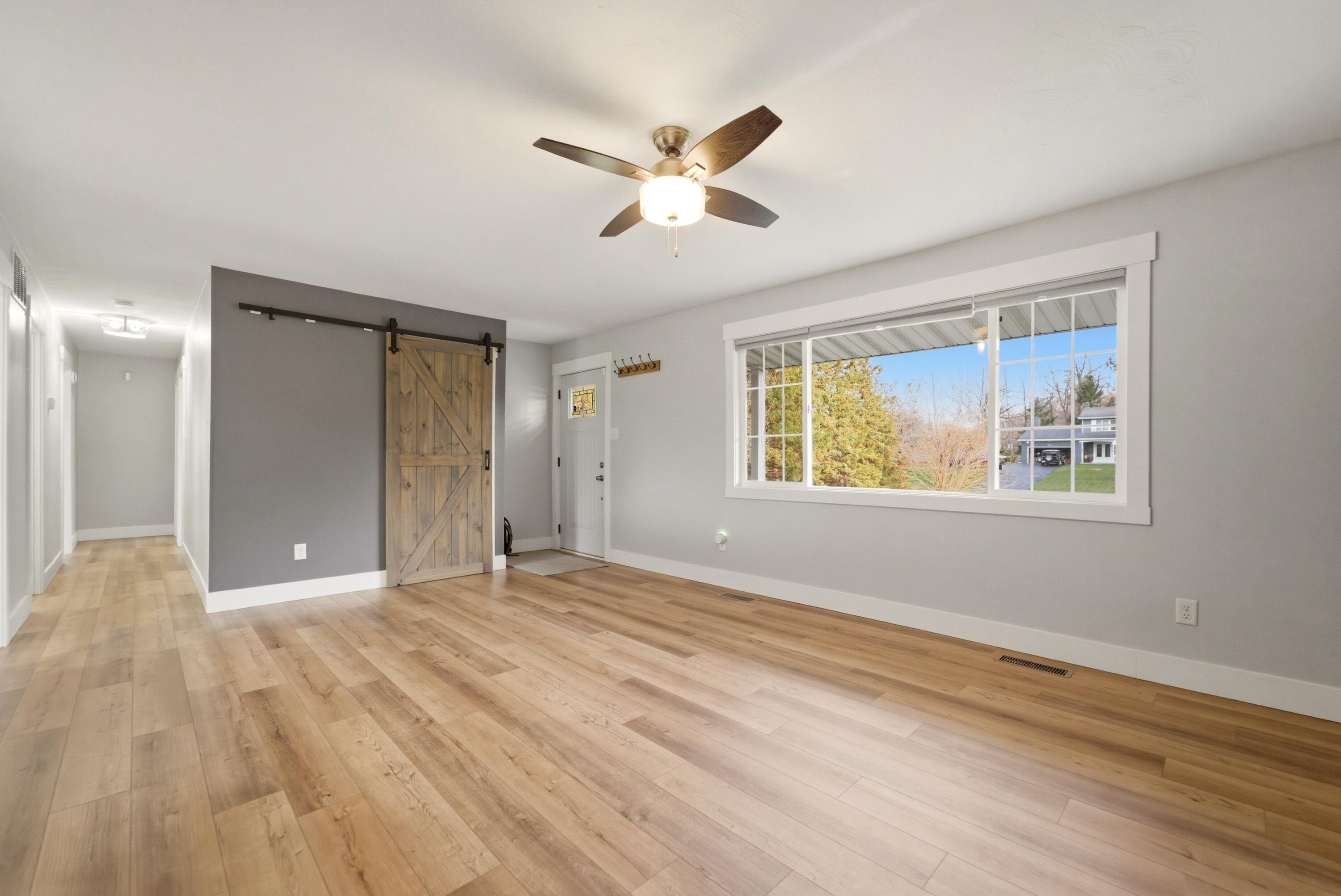 579 Fargo Road Westville, IN 46391 - Photo 8 of 35 a view of an empty room with a window