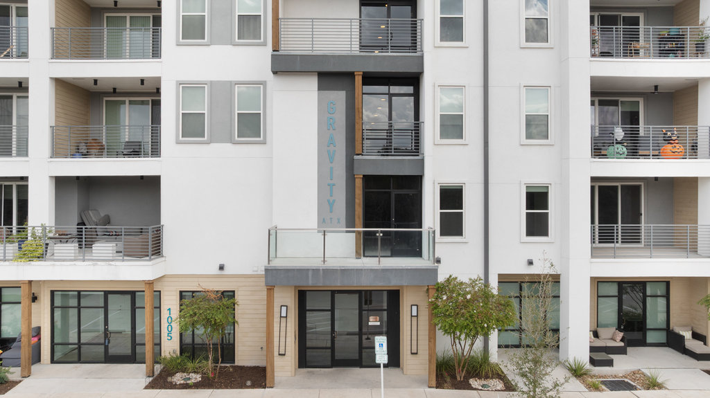4801 Springdale Road, Unit 1106 Austin, TX 78723 - Photo 28 of 40 a front view of multi story residential apartment building