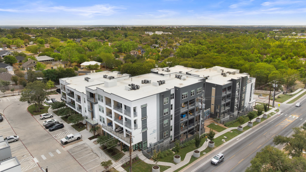 4801 Springdale Road, Unit 1106 Austin, TX 78723 - Photo 32 of 40 a view of a city with tall buildings
