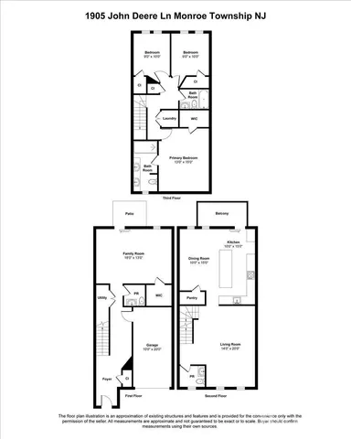 $3,450 | 1905 John Deere Lane, Monroe Township, NJ 08831