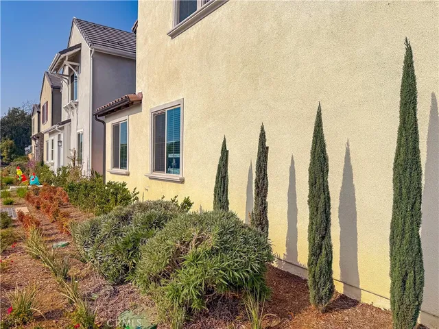 a front view of a building with street