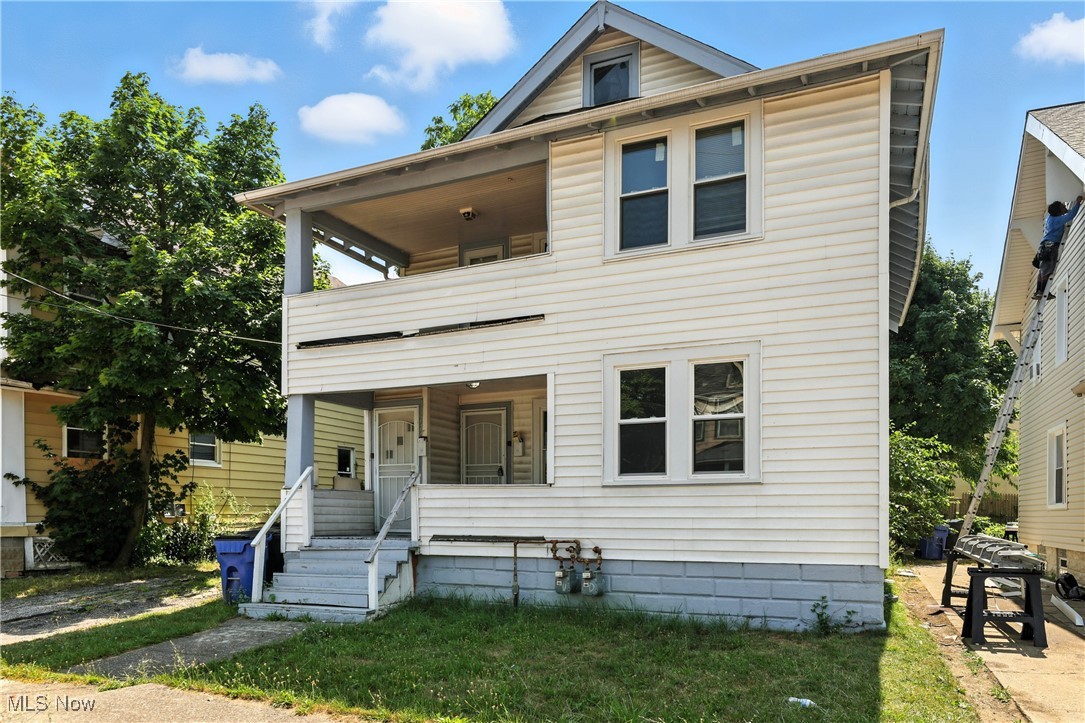 1774 Urbana Road Cleveland, OH 44112 - Photo 32 of 41 View of front of home with a balcony