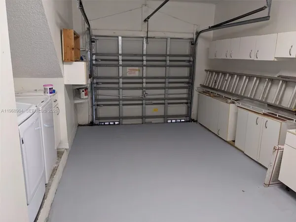 a view of storage and utility room