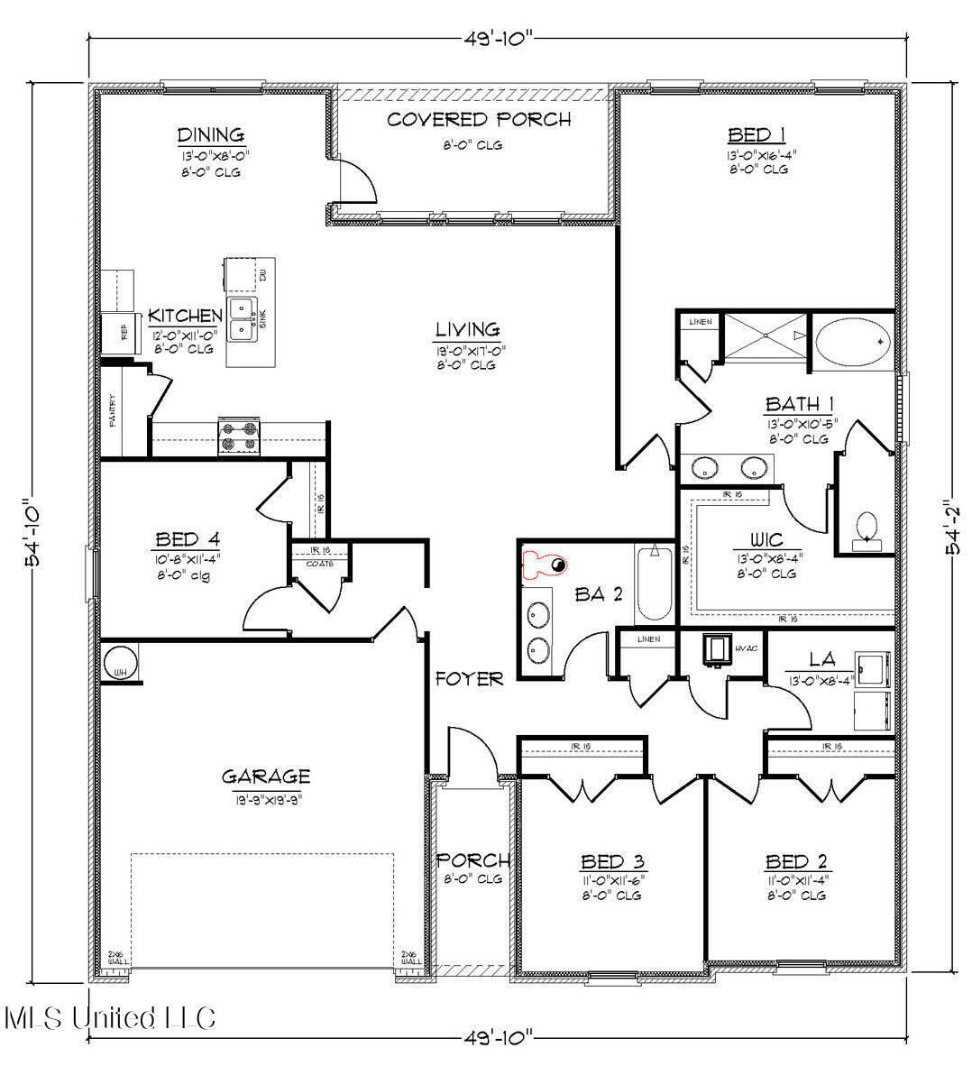 189 Mill Street Lucedale, MS 39452 - Photo 18 of 18 cairn k floor plan