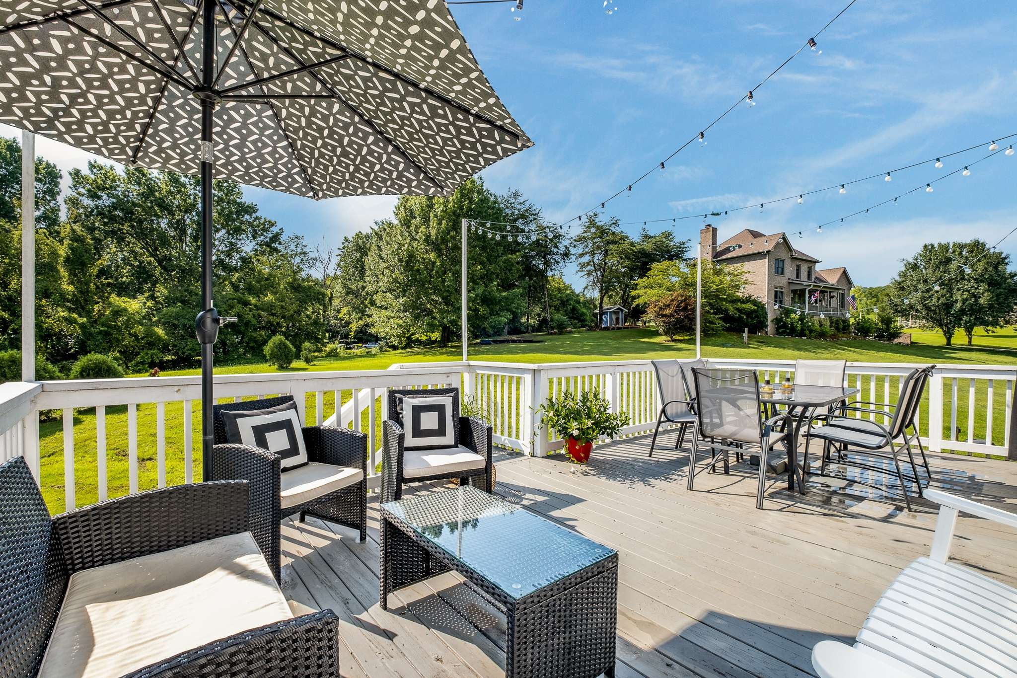 2144 Osburn Road Arrington, TN 37014 - Photo 42 of 51 an outdoor space with furniture and garden view