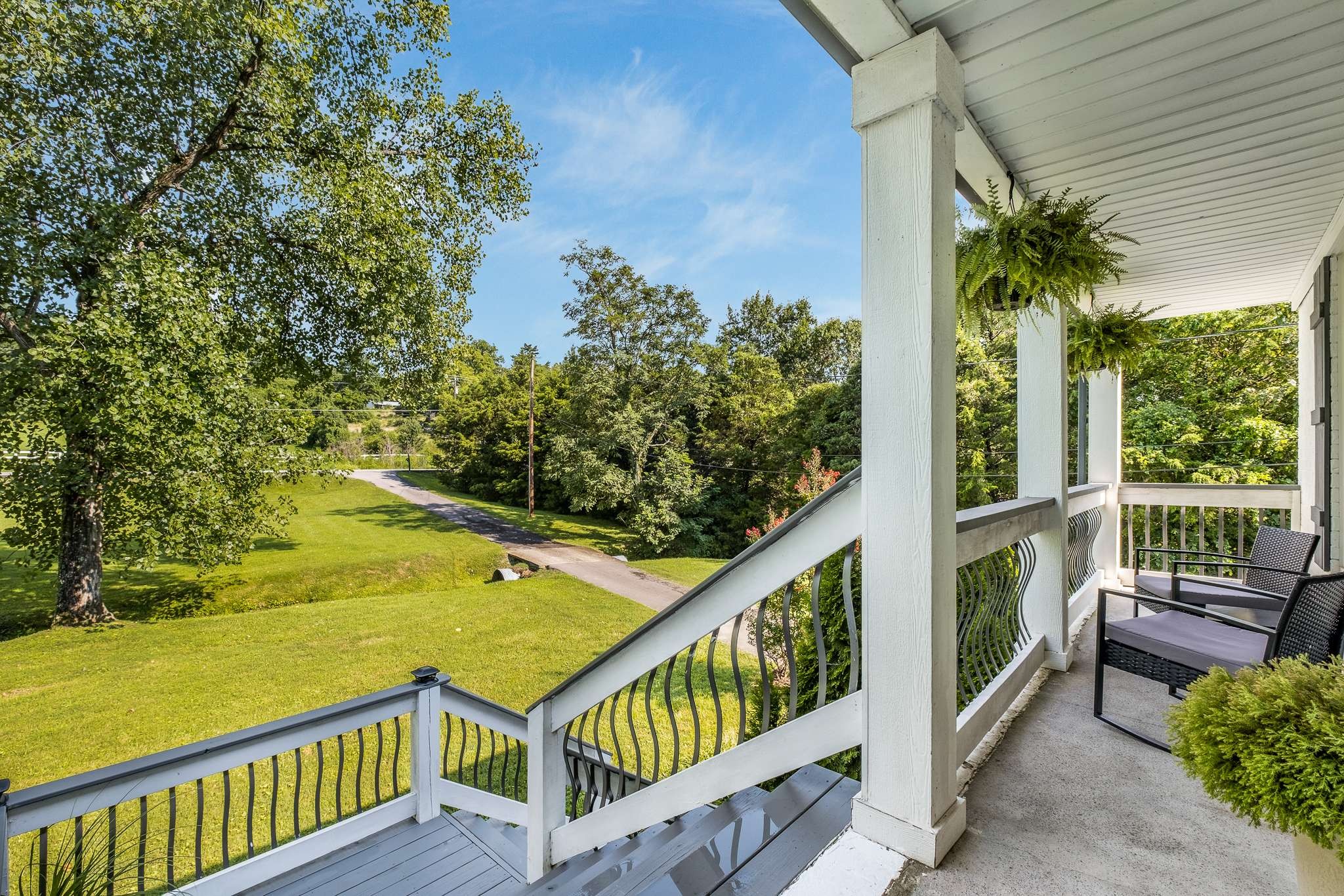 2144 Osburn Road Arrington, TN 37014 - Photo 9 of 51 a view of a balcony with chairs