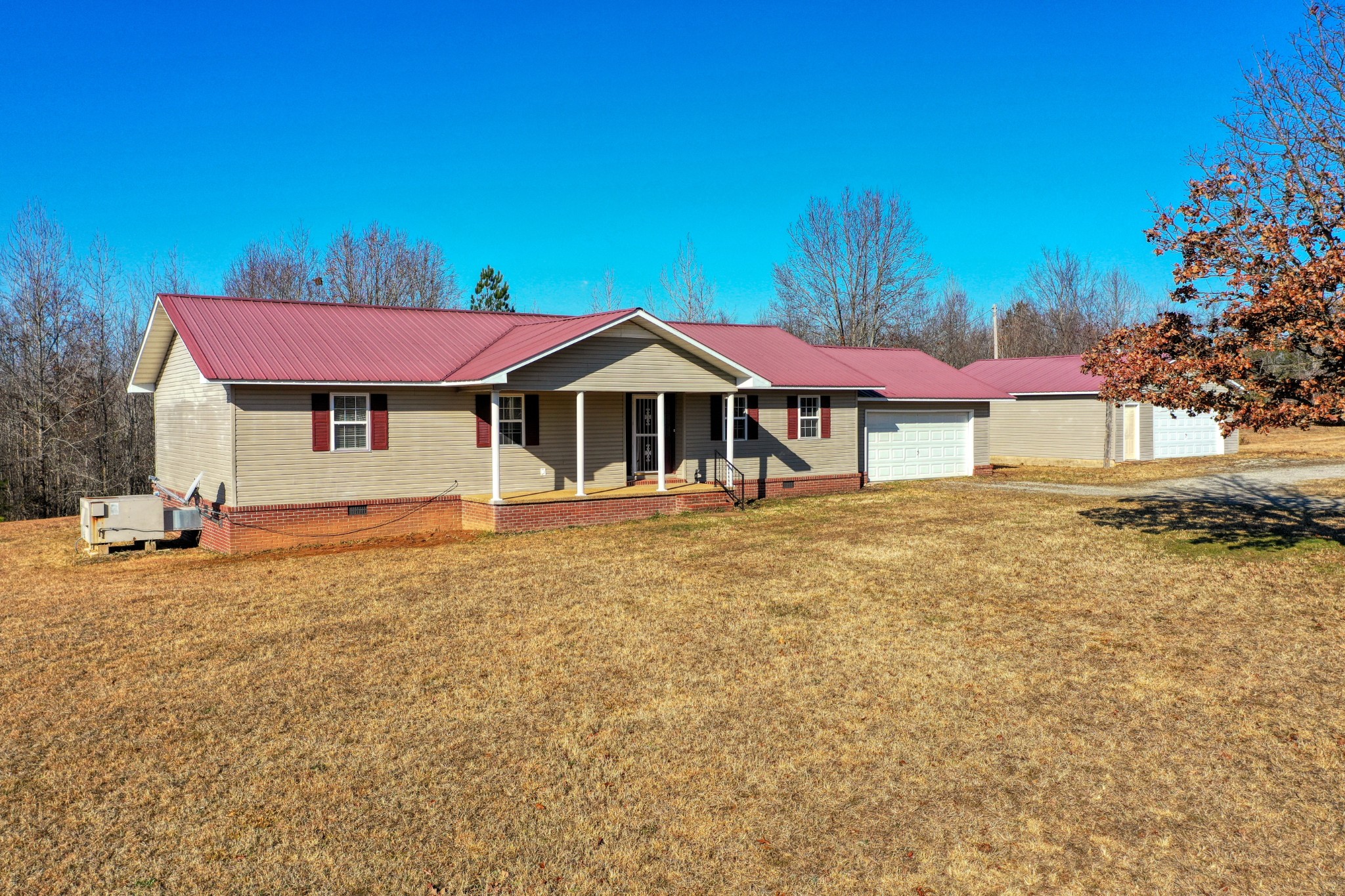 2008 Gin Branch Road Cedar Grove, TN 38321 - Photo 8 of 28 a front view of a house with a yard