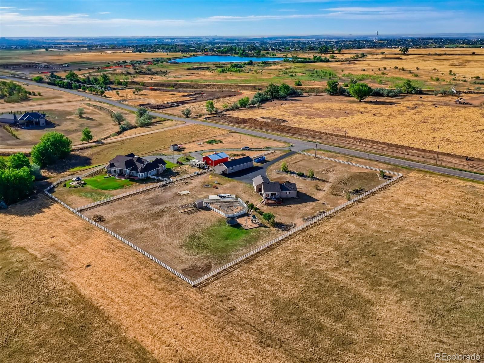8209 County Road 2 Brighton, CO 80603 - Photo 39 of 40 an aerial view of a ocean view
