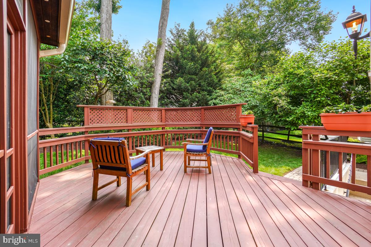 20479 Quarterpath Trace Circle Sterling, VA 20165 - Photo 37 of 41 a balcony with wooden floor table and chairs