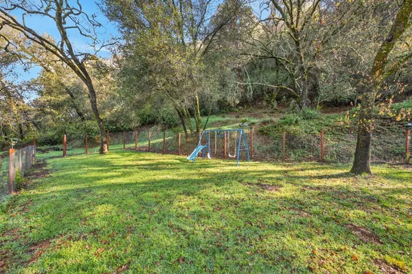 a view of outdoor space and green space