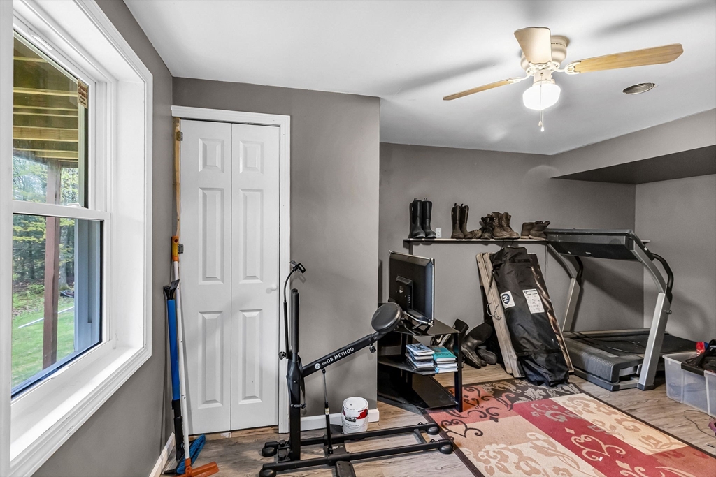 302 Middlefield Road Chester, MA 01011 - Photo 32 of 42 a view of a room with gym equipment