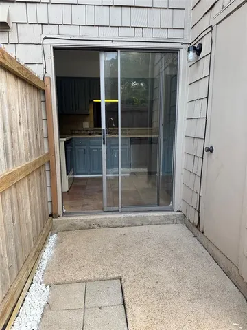 a view of an outdoor space and a yard