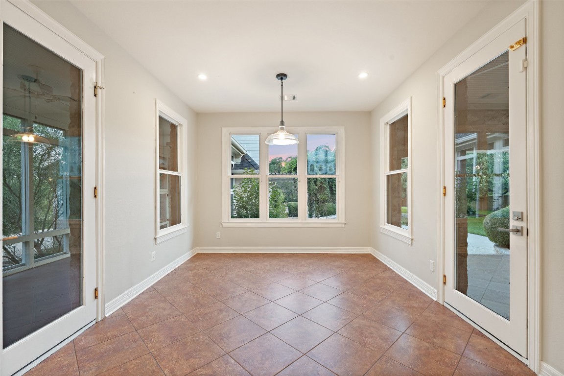 127 Roberts Circle Georgetown, TX 78633 - Photo 14 of 35 a view of an empty room with glass door and balcony