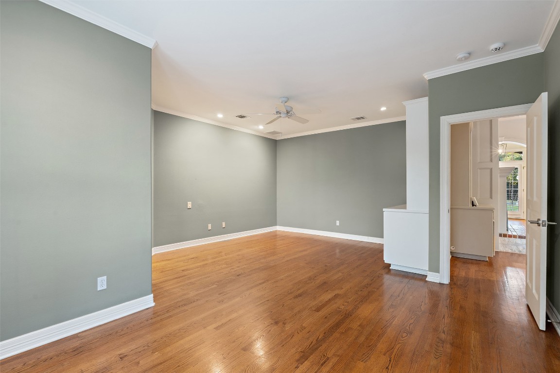 127 Roberts Circle Georgetown, TX 78633 - Photo 20 of 35 wooden floor in an empty room with a window