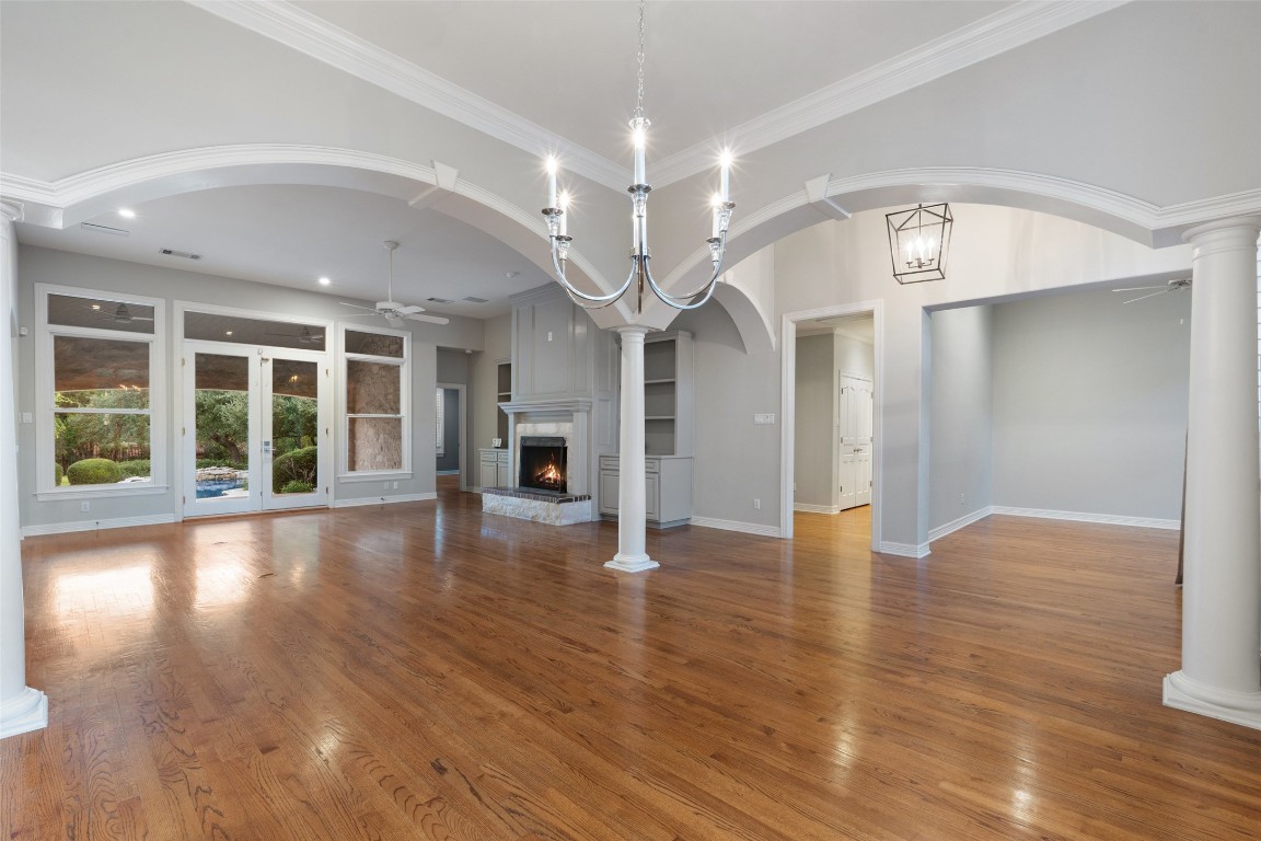 127 Roberts Circle Georgetown, TX 78633 - Photo 9 of 35 a view of an entryway with wooden floor