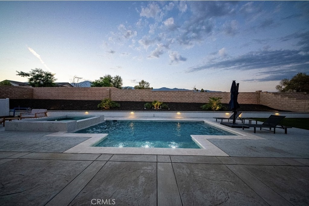 13318 Silver Sky Road Rancho Cucamonga, CA 91739 - Photo 54 of 75 Pool has 3 bubblers and spillway