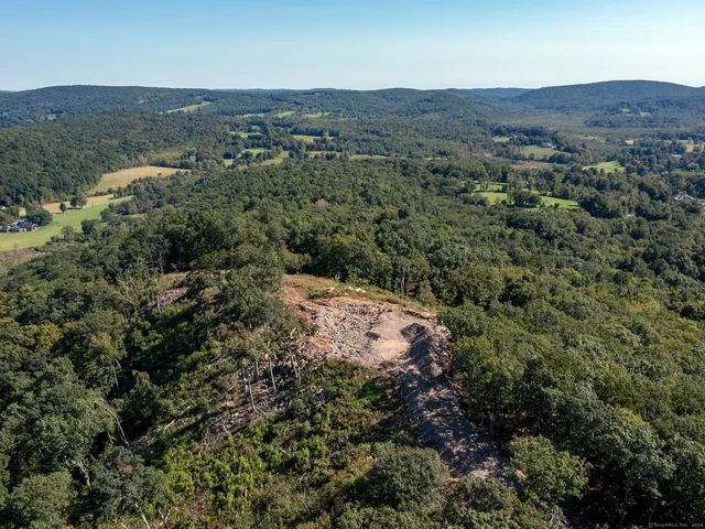 a view of a mountain in the distance