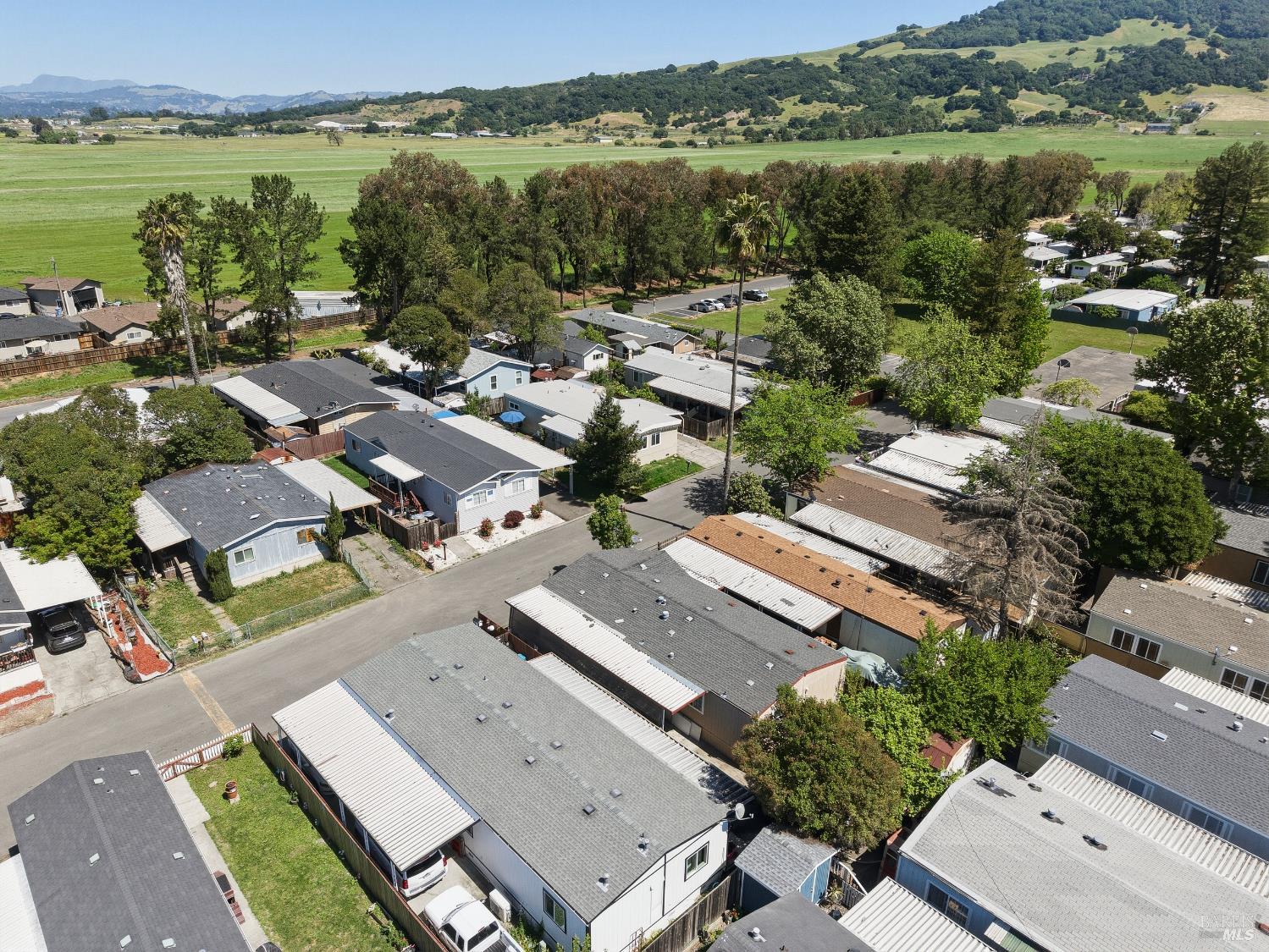 436 McCoy Avenue Santa Rosa, CA 95407 - Photo 25 of 27 an aerial view of a city with lake view