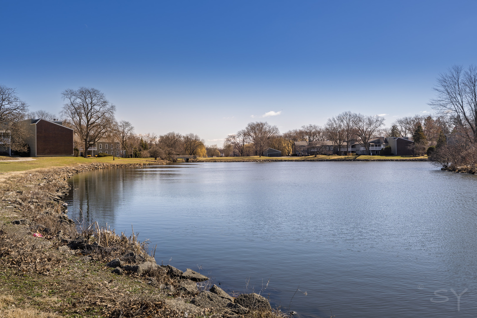 1440 Stonebridge Circle, Unit J7 Wheaton, IL 60189 - Photo 26 of 28 a view of lake